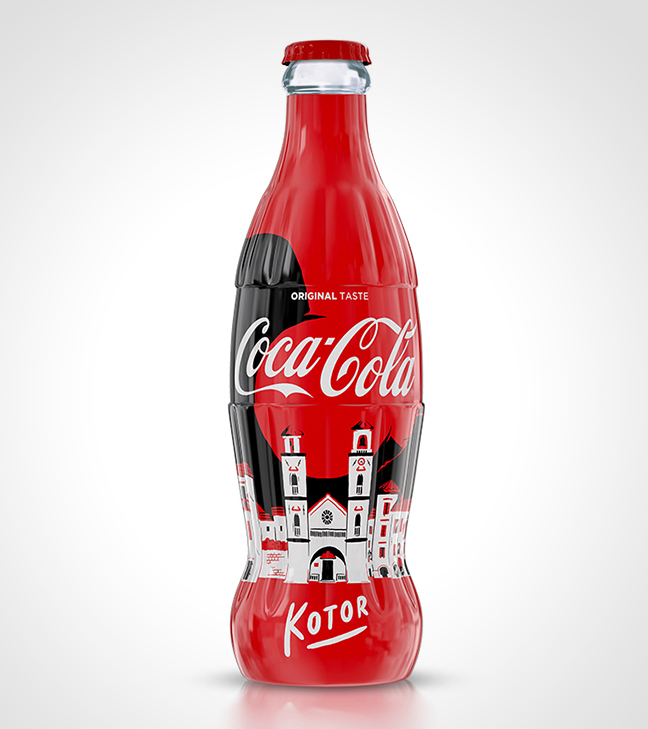 Coca Cola Kotor Bottle