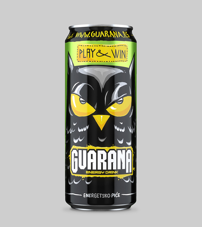 Guarana Energy drink – Play & Win